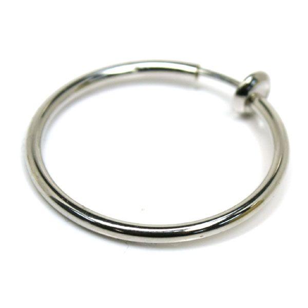 イヤリングフープ シルバー30mm Y69-67 （１個ペアではございません）
