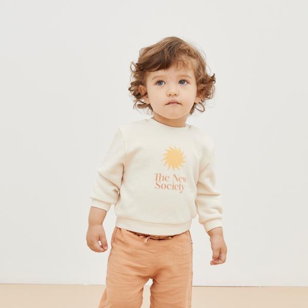 【the new society（ザ・ニューソサイエティー）】Sole Baby Sweater ロ...