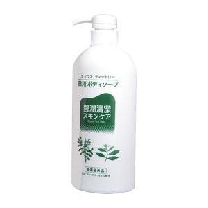 エクウス ティートリー 薬用ボディソープ 550ml　医薬部外品　介護用　デオドラント　臭い対策　加...