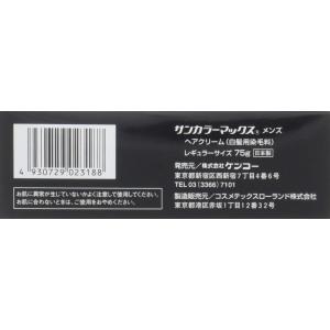 白髪染め サンカラーマックス ブラウン 75g...の詳細画像3