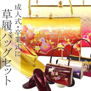 草履 振袖 バッグ セット ぞうり 着物 用