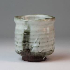 秋風 湯呑 庄圭一郎作・木箱付 萩焼 はぎやき