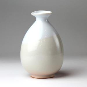 茶道具 花入 置用 萩焼き 徳利 波多野善蔵作 扇芝庵指月窯 置花入 置き