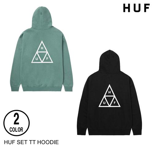 HUF SET TT HOODIE 2色 M-L プルオーバーフーディー 日本代理店正規品 ハフ