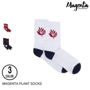 MAGENTA SKATEBOARDS マジェンタ PLANT SOCKS 3色 靴下｜hester