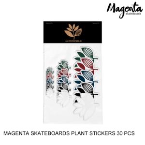 MAGENTA SKATEBOARDS マジェンタ PLANT STICKERS 30PCS ステッカー｜hester