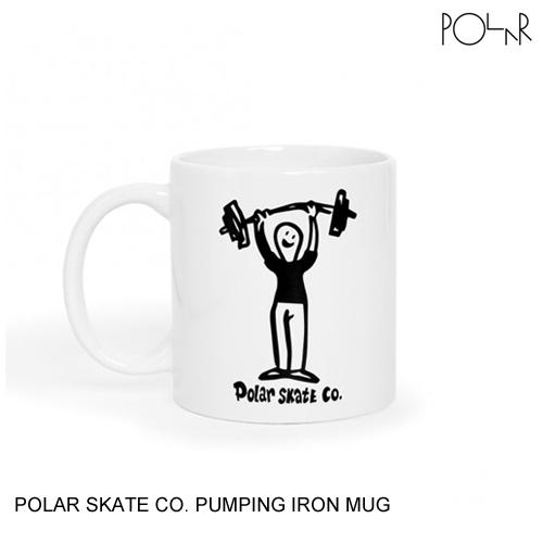 POLAR SKATE CO. ポーラー PUMPING IRON MUG マグカップ