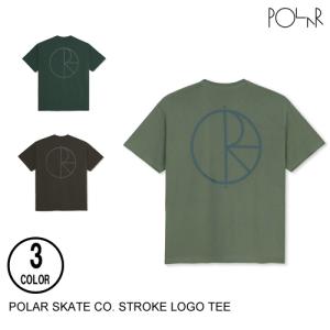 POLAR SKATE CO. ポーラー STROKE LOGO TEE 3色 M-XL 半袖Tシャツ