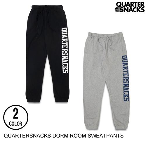 QUARTERSNACKS クウォータースナックス  DORM ROOM SWEATPANTS 2色...