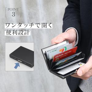 カードケース メンズ 名刺入れ 薄型 薄い 軽...の詳細画像5