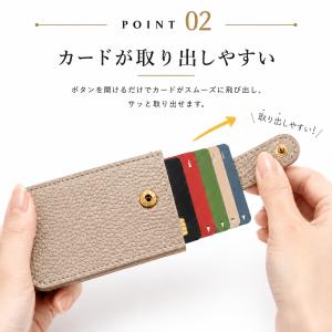 カードケース 薄型 本革 レディース メンズ ...の詳細画像5