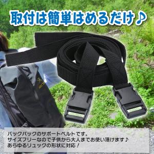 最終処分価格 チェストベルト 子供 リュック ...の詳細画像2