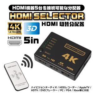 HDMI 分配器 切替器 リモコン付き USBケーブル付 セレクター