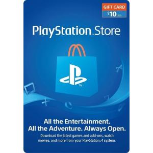 PlayStation Store Gift Card $10 - プレイステーション ストアカード