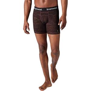 Smartwool Merino 150 Print Boxer Brief Woodsmoke Digital Summit Print M