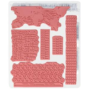Stampers Anonymous Tim Holtz Cling Rubber Documented Stamp Set, 7 x 8.5 by