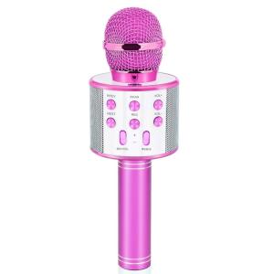 Gifts for Girls Age 4ー12 Dodosky Karaoke Microphone Gifts for 4 5 6 7 8 9の商品画像