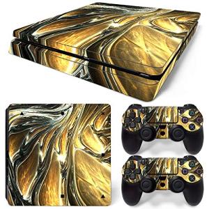 ZoomHit Ps4 Slim Playstation 4 Slim Console Skin Decal Sticker Gloss Glass