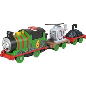 Thomas & Friends トーマス Motorized Talking Percy Engine with Harold Helicopterの商品画像