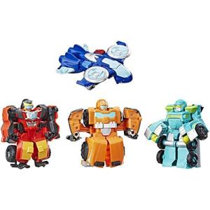 Playskool Heroes Transformers トランスフォーマー Rescue Bots Academy Team Pack 4 Coの商品画像