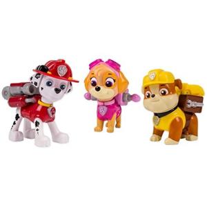 Nickelodeon パウ・パトロール Paw Patrol ー Action Pack Pups 3pk Figure Set Marshal S