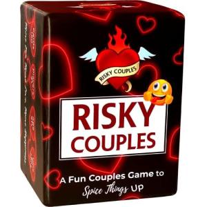 RISKY COUPLES ー デートの夜のための超楽しいカップルゲーム: 150のスパイシーなダアと質問。 ロマンチックな記念日&バレンタインギフトの商品画像