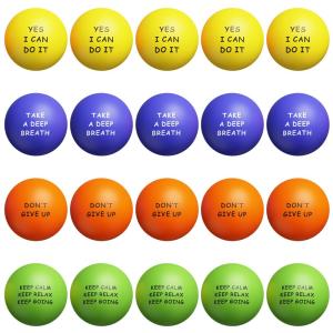 KDG Motivational Stress Balls (20 Pack) for Kids and AdultsStress Relief Baの商品画像