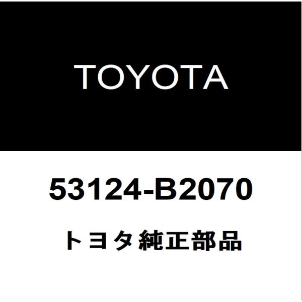トヨタ純正 コペン GR SPORT ラジエータグリルモール 53124-B2070