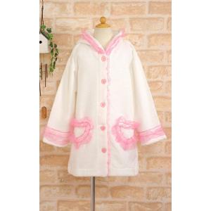 キッズ バスローブ　タオル地フード付き