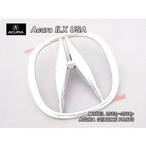 アキュラILX【ACURA】米国US純正エンブレム-リアAマーク(101×100mm)/USDM北米...