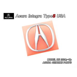 インテグラDE5【ACURA】アキュラINTEGRAタイプS純正USエンブレム-エンジンカバーAマーク/USDM北米仕様51×50.5mmシンボルマークType-S｜heyheyhey1107