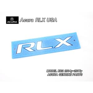 レジェンドKC2前期【ACURA】アキュラRLX純正USエンブレム-リアRLX文字(14-17y)/...