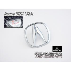 インテグラDC5【ACURA】アキュラRSX純正USエンブレム-エンジンカバーAマーク/USDM北米...