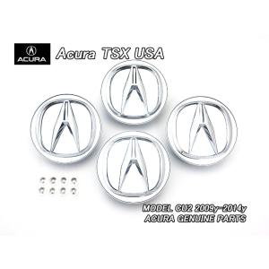 アコードCU1CU2【ACURA】アキュラTSXセダン純正USホイールキャップ4個/USDM北米仕様...