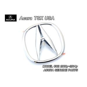 アコードCU1CU2【ACURA】アキュラTSXセダン純正USエンブレム-リアセンターAマーク/US...