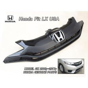 フィットGK前期【HONDA】ホンダFIT純正USフロントグリル-LXグレード(15-17年モデル)...