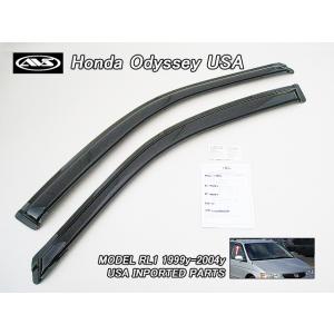 ラグレイトRL1【HONDA】ホンダODYSSEY社外USドアバイザー左右スモークAVS/USDM北...