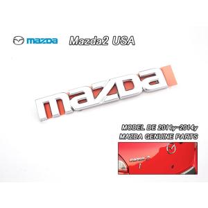 デミオDE【MAZDA】マツダ2純正USエンブレム-リア2マーク/USDM北米仕様