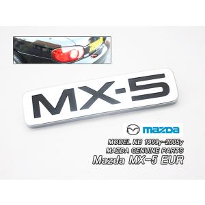 ユーノスマツダロードスター☆EUNOSエンブレム50Φ樹脂製☆ZOOMズーム