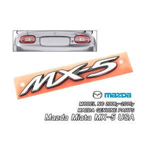 ロードスターNC【MAZDA】マツダMX-5ミアタ純正USエンブレム-リアMX5マーク/USDM北米...
