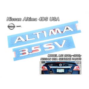 ティアナL33【NISSAN】ニッサンALTIMA純正USエンブレム-リアALTIMA文字