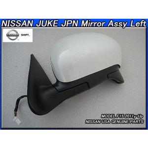 キューブZ12【NISSAN】ニッサンCUBE純正USドアミラーガラス右側/USDM