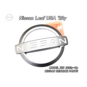 リーフZE1【NISSAN】ニッサンLEAF純正USエンブレム-リアZero.Emission