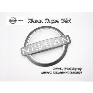 エクストレイルT33【NISSAN】ニッサンROGUE純正USエンブレム-リアLogoマーク/USD...