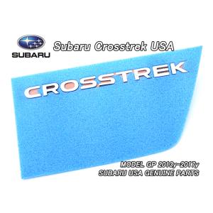 スバルXV【SUBARU】GP7GPE後期クロストレック純正USエンブレム-リアCrosstrek文...