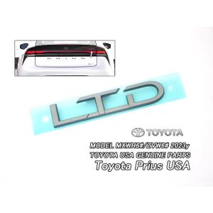 プリウスMXWH60【TOYOTA】トヨタPRIUS純正USエンブレム-リアLTD文字/USDM北米仕様ZVW60リミテッドLIMITEDハイブリッドUSA米国