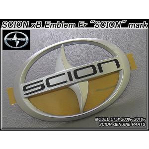 ルミオンE15前期/SCION/サイオンxB純正USエンブレム-フロントSCIONマーク(08-10...