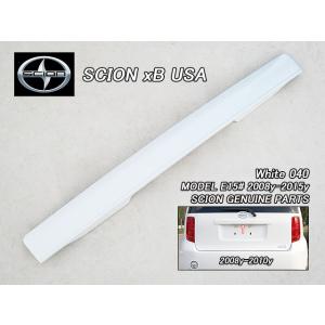 ルミオン　リアピース ルミオンE15前期/SCION/サイオンxB純正USリアガーニッシュ銀(1F7)/USDM