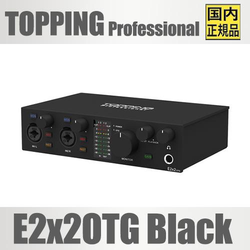 【国内正規品】TOPPING Professional E2x2OTG ブラック【4月4日発売】オー...