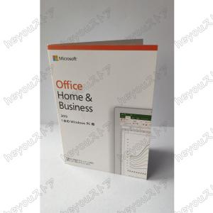 新品未開封・送料無料Microsoft Office Home and Business 2019 OEM版ライセンスプロダクトキーカード1台のWindows PC用｜heyou-store